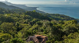 MAIN HOME AND GUEST CASITA WITH OCEAN VIEW  – 3.39 ACRES